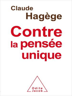 cover image of Contre la pensée unique